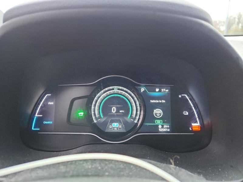 2021 Hyundai Kona VIN KM8K23AG3MU116853 COPART salvage auction — FRONT END, Md - Cert Of Salvage > 75% Damage, sold $7,600 on 2026-07-24 (photo 9)