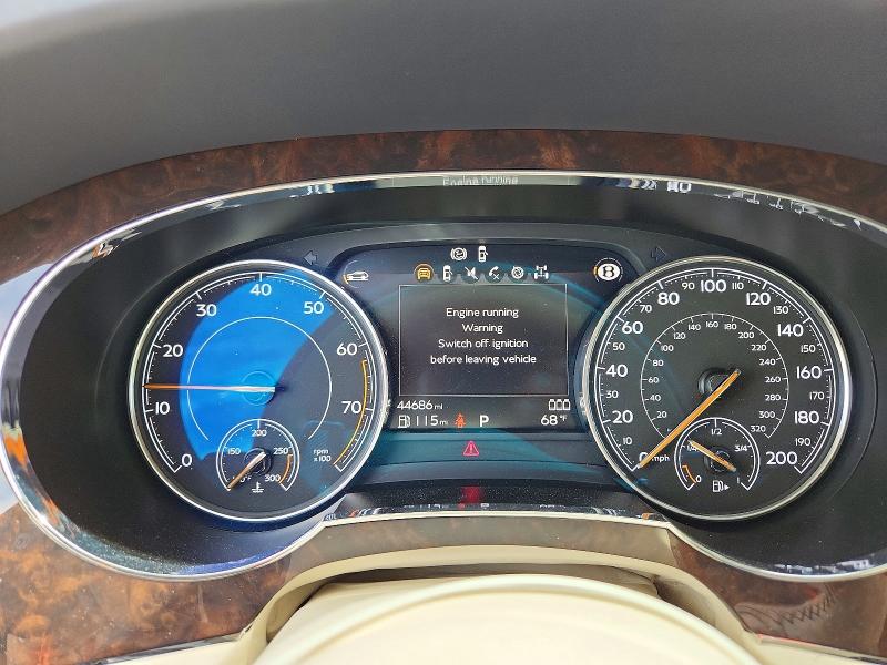2018 Bentley Bentayga VIN SJAAC2ZV8JC021752 COPART salvage auction — FRONT END, Ca - Salvage Certificate, sold $4,700 on 2026-07-21 (photo 9)