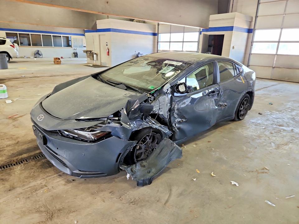 2023 Toyota Prius VIN JTDACAAU4P3004774 COPART salvage auction — SIDE, Va - Cert Of Title - Salvage, sold $3,500 on 2026-07-02 (photo 1)