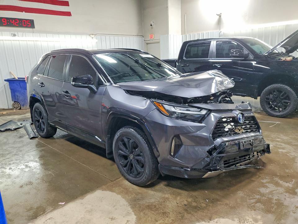 2023 Toyota Rav 4 VIN JTME6RFV1PJ037901 COPART salvage auction — FRONT END, Il - Salvage Certificate, sold $11,900 on 2026-07-07 (photo 4)
