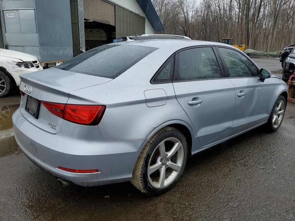 2015 Audi A3 VIN WAUBFGFFXF1050254 COPART salvage auction — FRONT END, Ct - Cert Of Title-Salvage, sold $450 on 2026-07-23 (photo 3)
