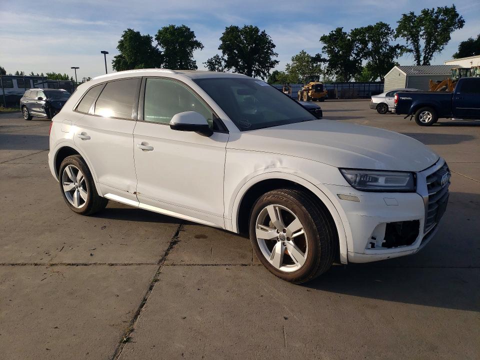 2018 Audi Q5 VIN WA1ANAFY5J2150520 COPART salvage auction — ALL OVER, UT - CERTIFICATE OF TITLE, sold $3,200 on 2026-07-20 (photo 4)