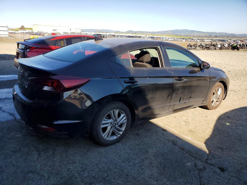 2019 Hyundai Elantra VIN 5NPD84LF1KH485787 COPART salvage auction — FRONT END, Salvage Title, sold $925 on 2026-07-20 (photo 3)