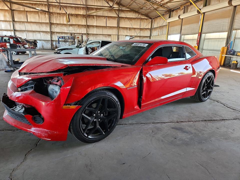 2015 Chevrolet Camaro VIN 2G1FB1E35F9302422 COPART salvage auction — FRONT END, Az - Cert Of Title - Salvage, sold $1,900 on 2026-07-08 (photo 1)