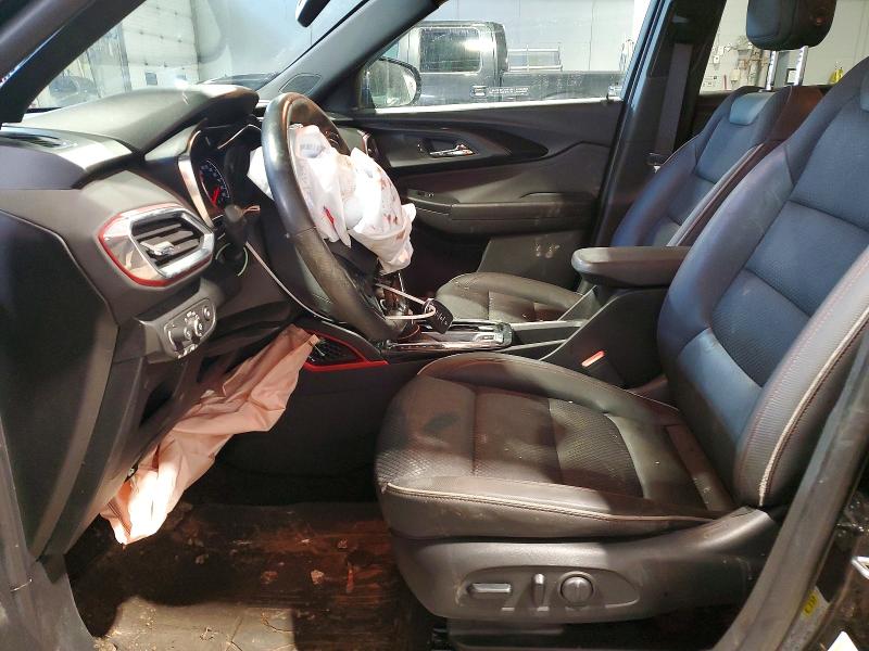 2022 Chevrolet Trailblazer VIN KL79MUSL8NB130420 COPART salvage auction — FRONT END, Pe - Salvage Title, sold $3,100 on 2026-07-09 (photo 7)