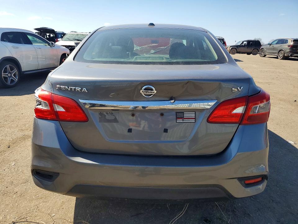 2019 Nissan Sentra VIN 3N1AB7AP4KL624864 COPART salvage auction — FRONT END, Pa - Reconstructed Clean, sold $650 on 2026-07-10 (photo 6)