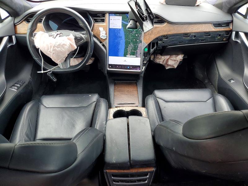 2018 Tesla Model s VIN 5YJSA1E25JF259849 COPART salvage auction — FRONT END, Or - Lien Papers Salvage, sold $4,750 on 2026-07-14 (photo 8)
