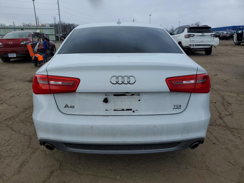 2014 Audi A6 VIN WAUHMAFC6EN078840 COPART salvage auction — FRONT END, OH - CERT OF TITLE-SALVAGE, sold $1,000 on 2026-07-10 (photo 6)