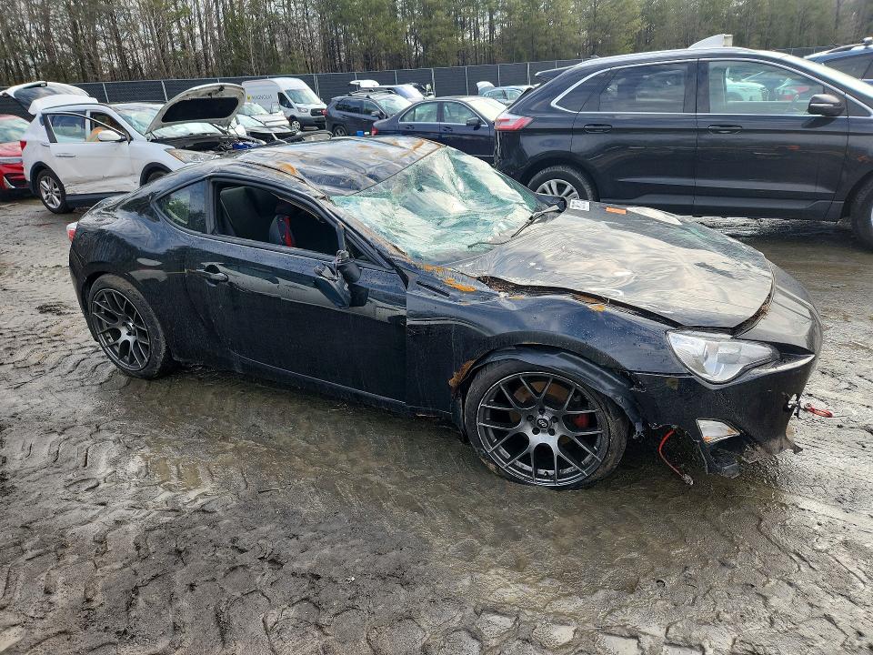 2013 Scion Fr-s VIN JF1ZNAA11D2707775 COPART salvage auction — FRONT END, Md - Cert Of Salvage > 75% Damage, sold $600 on 2026-07-24 (photo 4)