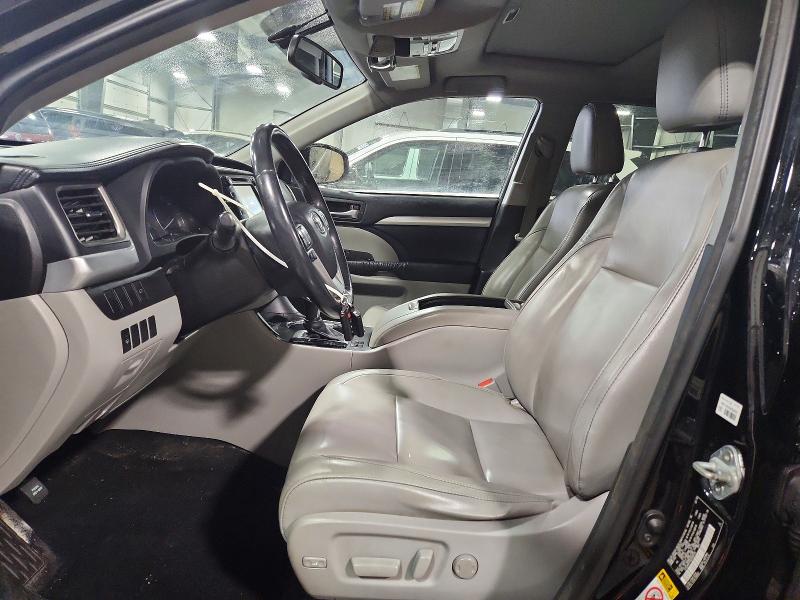 2016 Toyota Highlander VIN 5TDJKRFH1GS266120 COPART salvage auction — FRONT END, Mn - Cert Of Title-Salvage, sold $6,000 on 2026-07-16 (photo 7)