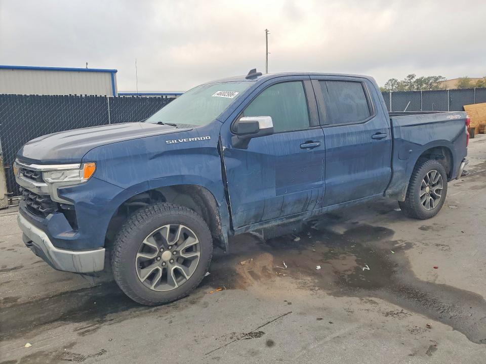 2022 Chevrolet Silverado VIN 1GCPDKEK6NZ558883 COPART salvage auction — FRONT END, Fl - Certificate Of Title, sold $11,700 on 2026-07-02 (photo 1)