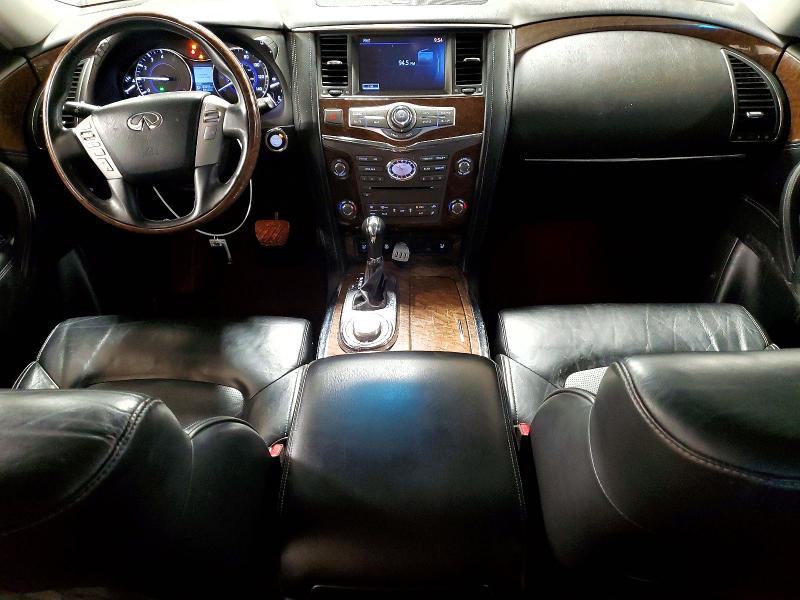 2017 Infiniti Qx80 VIN JN8AZ2NE0H9157985 COPART salvage auction — FRONT END, Mn - Cert Of Title-Salvage, sold $2,700 on 2026-07-09 (photo 8)