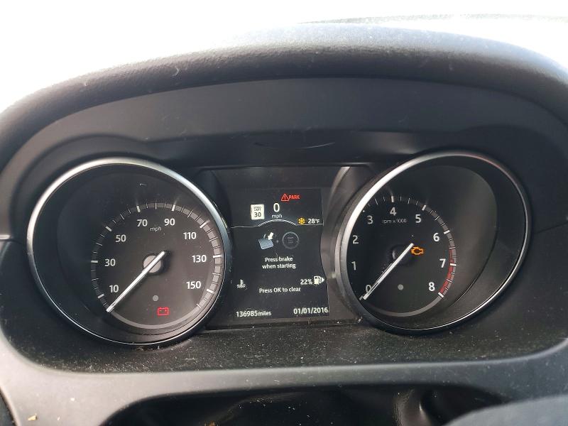 2018 Land rover Discovery VIN SALCR2RX4JH747904 COPART salvage auction — FRONT END, Mi - Dealer Only Clean Title, sold $3,450 on 2026-07-27 (photo 9)