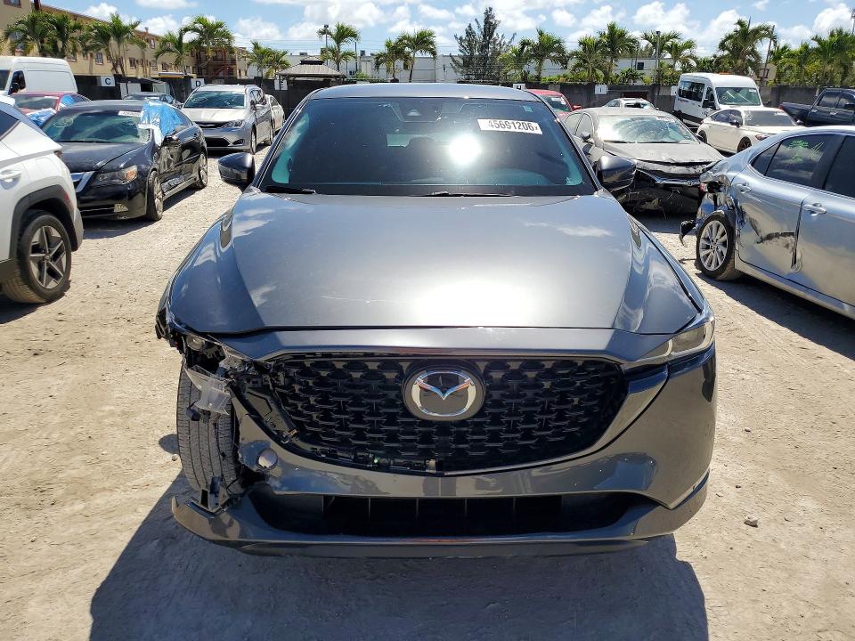 2025 Mazda Cx-5 VIN JM3KFBCL9S0595692 COPART salvage auction — FRONT END, Salvage Title, sold $10,800 on 2026-07-14 (photo 5)