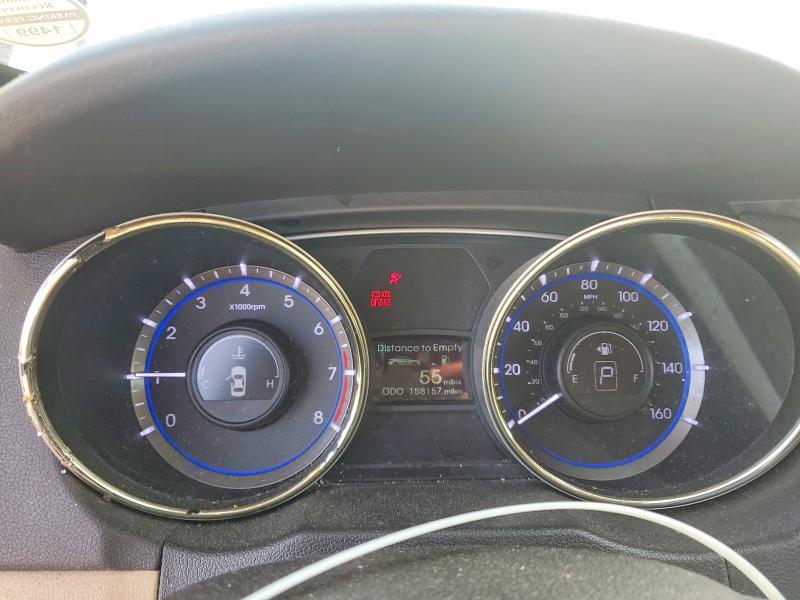 2013 Hyundai Sonata VIN 5NPEB4AC9DH701998 COPART salvage auction — FRONT END, Nc - Parts Only-Record Of Sale, sold $475 on 2026-07-02 (photo 9)