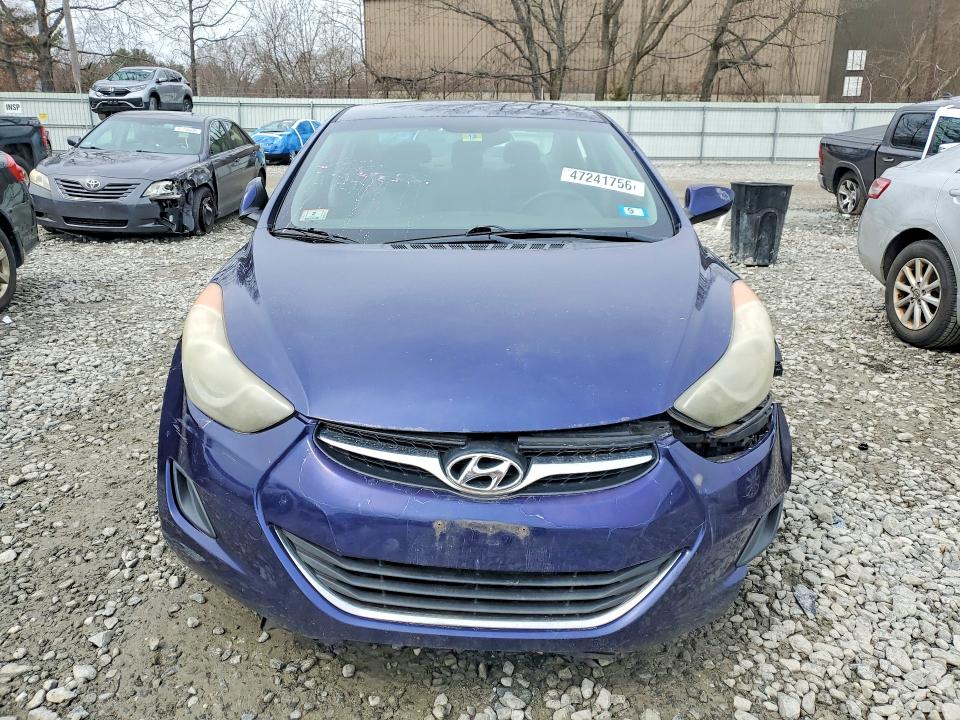 2011 Hyundai Elantra VIN 5NPDH4AE3BH031860 COPART salvage auction — FRONT END, Ma - Cert Of Title-Salvage, sold $425 on 2026-07-06 (photo 5)