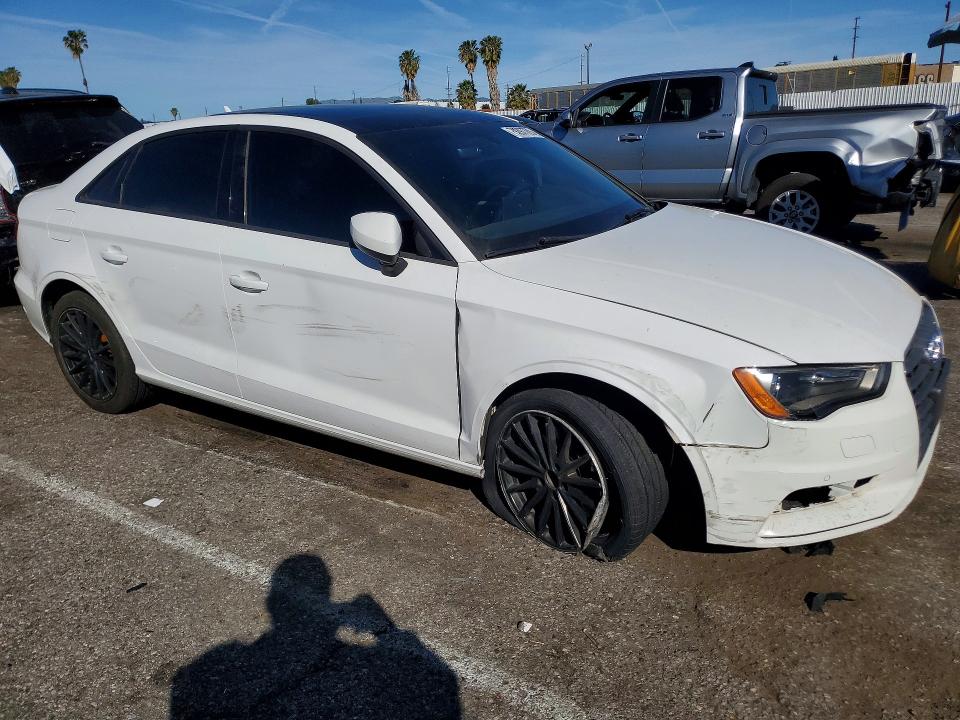 2016 Audi A3 VIN WAUA7GFFXG1040205 COPART salvage auction — FRONT END, Ca - Salvage Certificate, sold $1,150 on 2026-07-02 (photo 4)