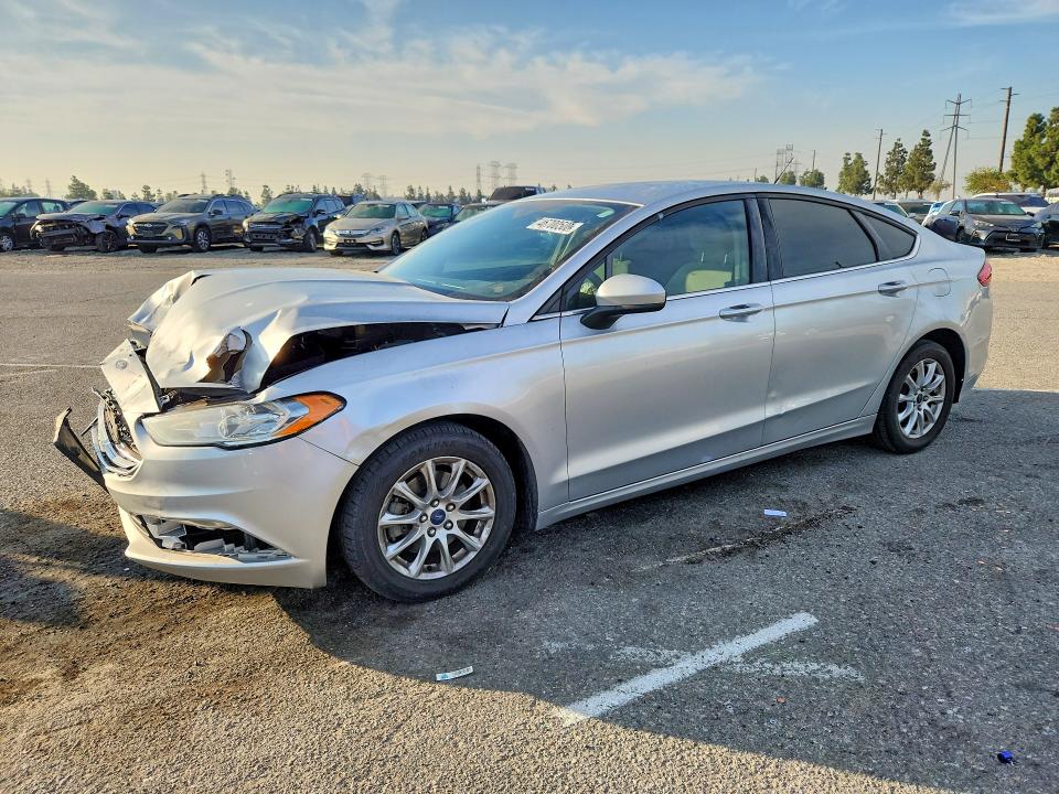 2017 Ford Fusion VIN 3FA6P0G76HR284731 COPART salvage auction — FRONT END, Id - Salvage Certificate Of Title, sold $550 on 2026-07-09 (photo 1)