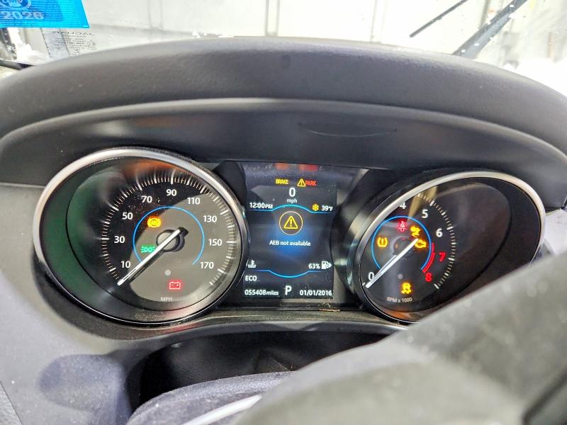 2018 Jaguar F-pace VIN SADCJ2FX6JA329618 COPART salvage auction — FRONT END, Nh - Cert Of Title-Salvage, sold $2,100 on 2026-07-02 (photo 9)
