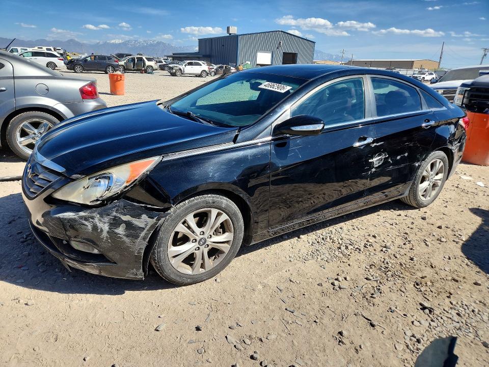 2011 Hyundai Sonata VIN 5NPEC4ACXBH036748 COPART salvage auction — FRONT END, Ut - Salvage Certificate, sold $975 on 2026-07-28 (photo 1)