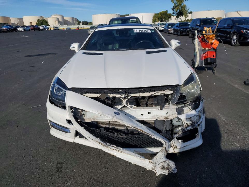2014 Mercedes-benz Slk-klasse VIN WDDPK4HA9EF094757 COPART salvage auction — FRONT END, Ca - Salvage Certificate, sold $2,550 on 2026-07-20 (photo 5)