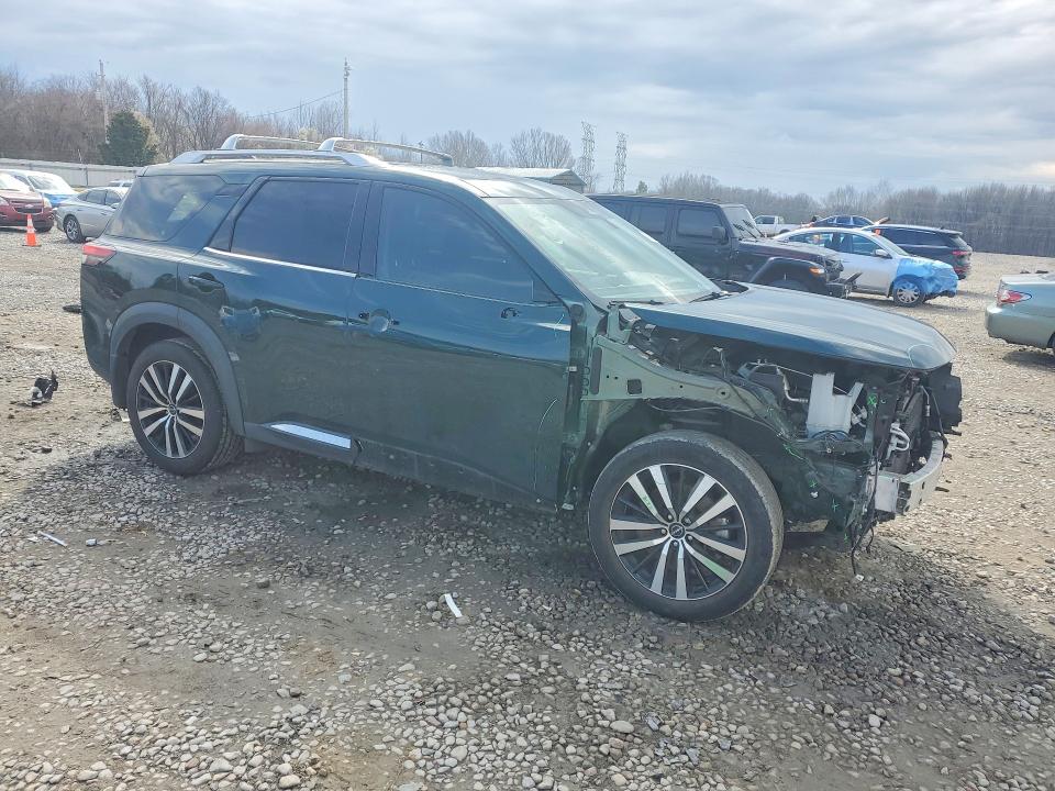 2023 Nissan Pathfinder VIN 5N1DR3DG0PC233980 COPART salvage auction — FRONT END, TN - SALVAGE CERTIFICATE, sold $9,700 on 2026-07-09 (photo 4)