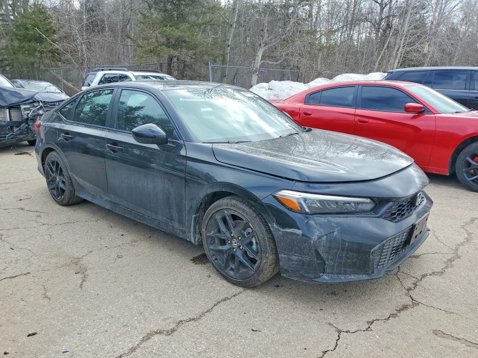 2026 Honda Civic VIN 2HGFE2F56TH106769 COPART salvage auction — FRONT END, ON - PERMIT NO BRAND - UNFIT, sold $5,300 on 2026-07-23 (photo 4)
