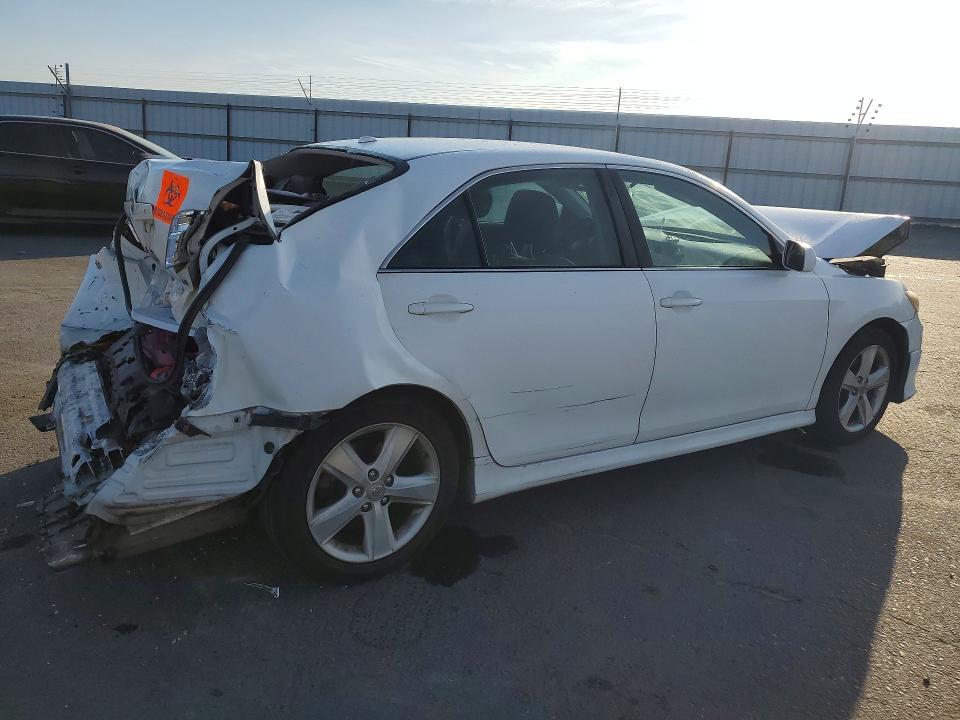 2010 Toyota Camry VIN 4T1BF3EKXAU558429 COPART salvage auction — REAR END, Ca - Salvage Certificate, sold $725 on 2026-07-02 (photo 3)