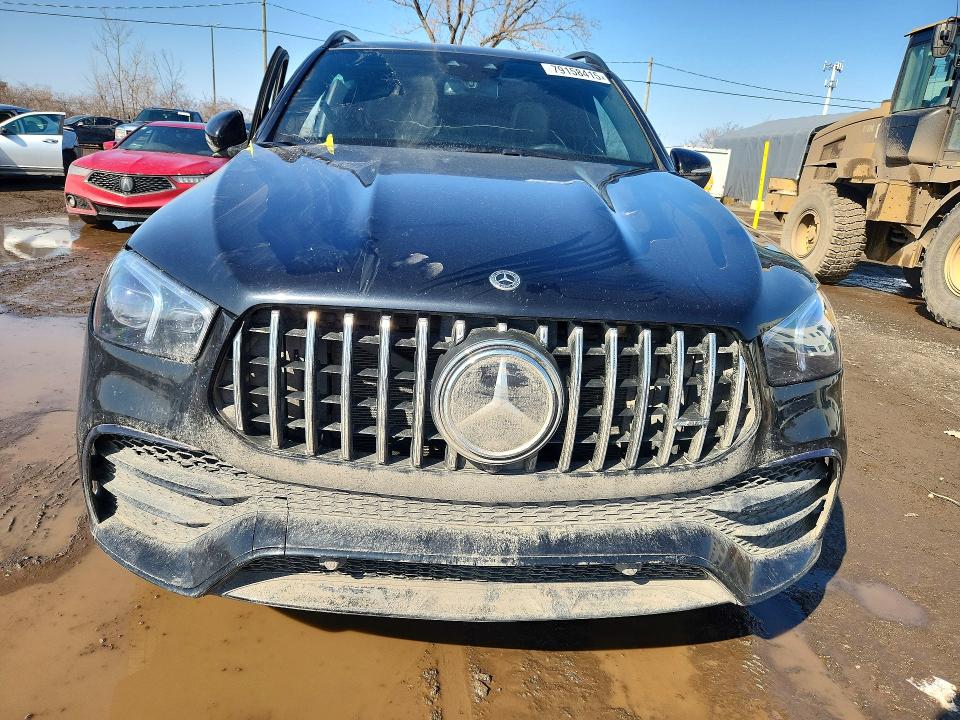 2021 Mercedes-benz Gle VIN 4JGFB6BB7MA438810 COPART salvage auction — SIDE, Salvage Title, sold $10,300 on 2026-08-11 (photo 5)