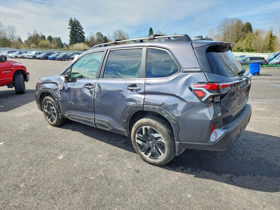 2025 Subaru Forester VIN JF2SLDRC4SH494597 COPART salvage auction — ROLLOVER, Or - Salvage Title Certificate, sold $5,100 on 2026-07-06 (photo 2)