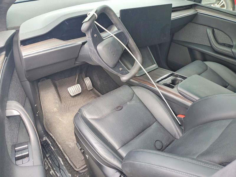 2022 Tesla Model x VIN 7SAXCDE5XNF356176 COPART salvage auction — FRONT END, Id - Salvage Certificate Of Title, sold $19,500 on 2026-07-02 (photo 8)