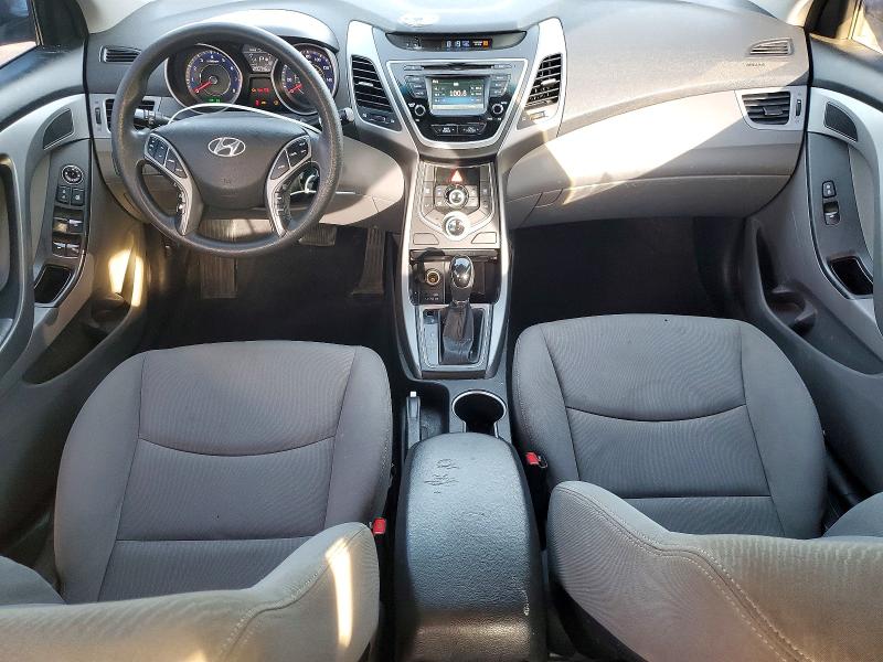 2015 Hyundai Elantra VIN KMHDH4AE3FU261938 COPART salvage auction — FRONT END, Salvage Title, sold $550 on 2026-07-16 (photo 8)