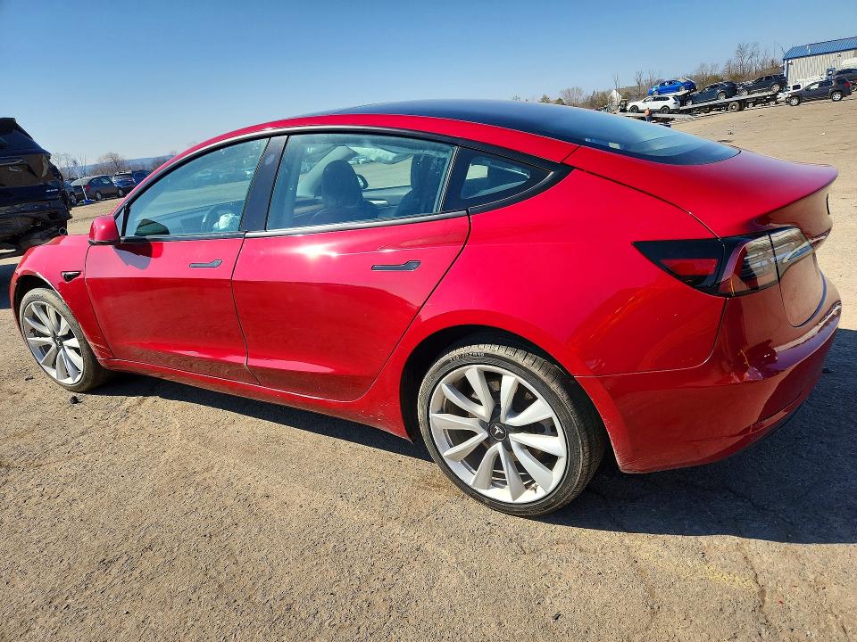 2023 Tesla Model 3 VIN 5YJ3E1EA8PF663141 COPART salvage auction — FRONT END, Pa - Cert Of Salv-R=Reconstructed, sold $1,750 on 2026-07-31 (photo 2)
