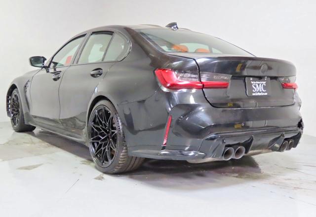 2021 BMW M3 VIN WBS33AY01MFK86175 COPART salvage auction — All Over, TX - DIS/DLR/EXP ONLY CLEAN TITLE (P), sold $29,900 on 2026-04-20 (photo 4)