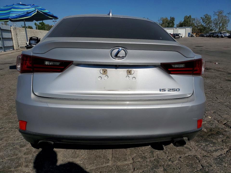 2015 Lexus Is VIN JTHBF1D27F5054432 COPART salvage auction — FRONT END, Ca - Salvage Certificate, sold $500 on 2026-07-02 (photo 6)