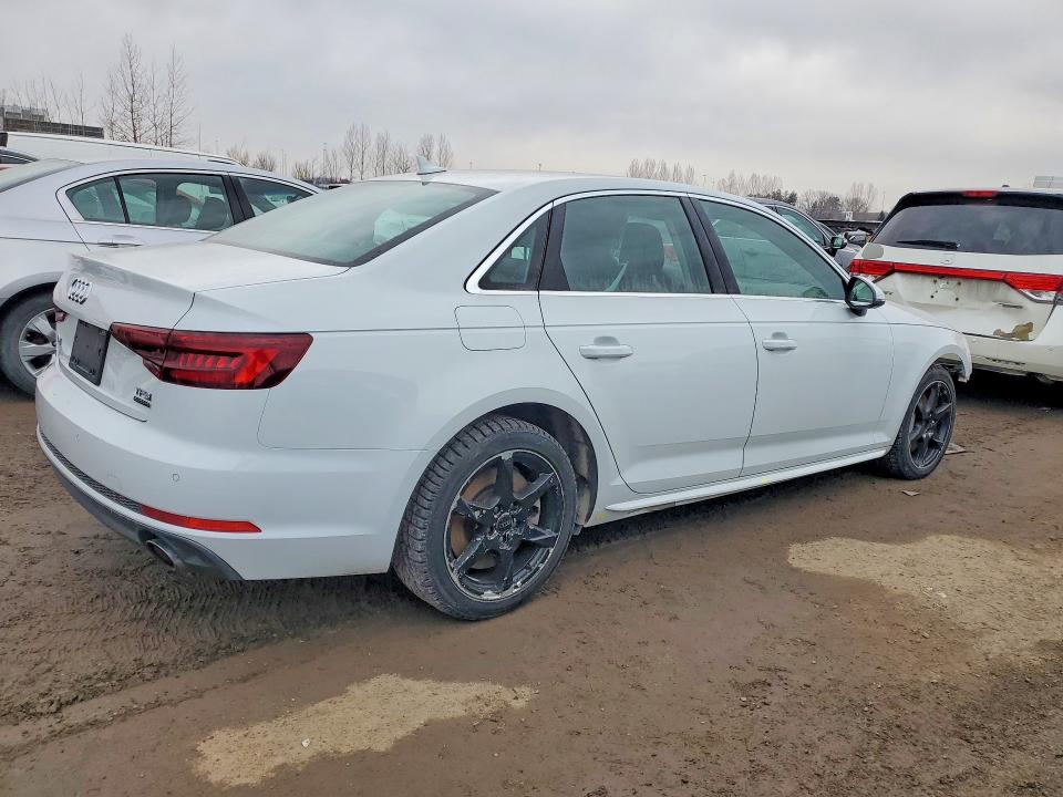 2018 Audi A4 VIN WAUANAF44JN018430 COPART salvage auction — FRONT END, Salvage Title, sold $6,200 on 2026-07-09 (photo 3)