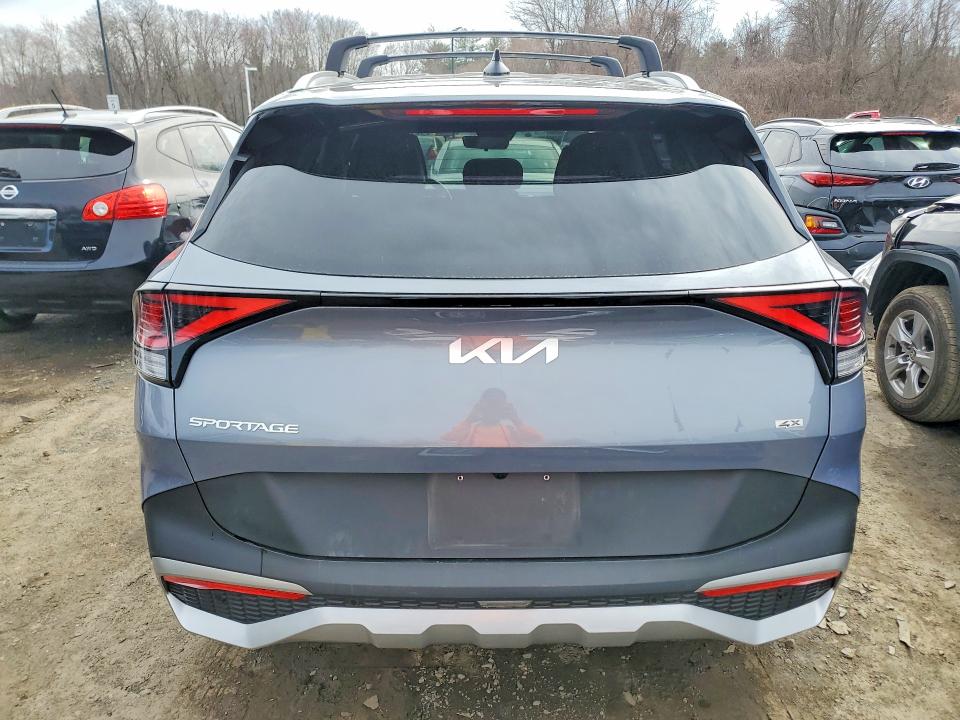2024 Kia Sportage VIN 5XYK3CDF7RG159024 COPART salvage auction — FRONT END, Ct - Cert Of Title-Salvage, sold $8,300 on 2026-08-24 (photo 6)