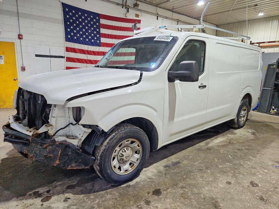 2019 Nissan Nv VIN 1N6BF0KY3KN806346 COPART salvage auction — FRONT END, Nh - Cert Of Title-Salvage, sold $4,300 on 2026-07-09 (photo 1)