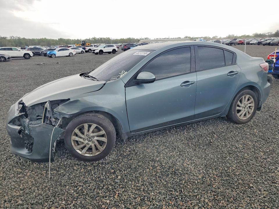 2013 Mazda VIN JM1BL1V79D1797327 COPART salvage auction — FRONT END, Salvage Title, sold $400 on 2026-07-24 (photo 1)