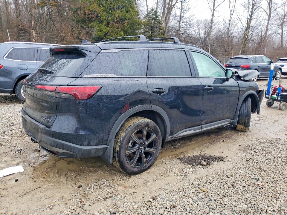 2026 Infiniti Qx60 VIN 5N1AL1HU4TC340002 COPART salvage auction — FRONT END, Oh - Cert Of Title-Salvage, sold $7,000 on 2026-07-15 (photo 3)