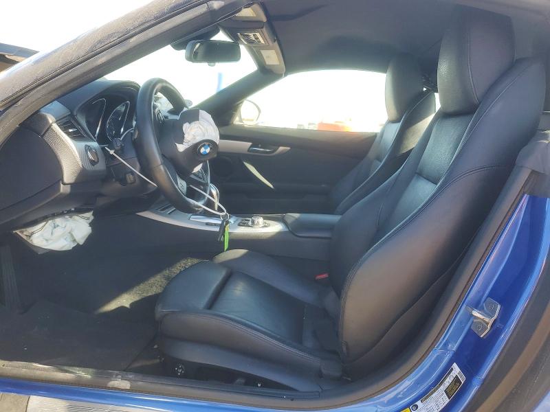 2016 BMW Z4 VIN WBALL5C59G5A20656 COPART salvage auction — FRONT END, Tx - Salvage Vehicle Title, sold $1,950 on 2026-07-02 (photo 7)
