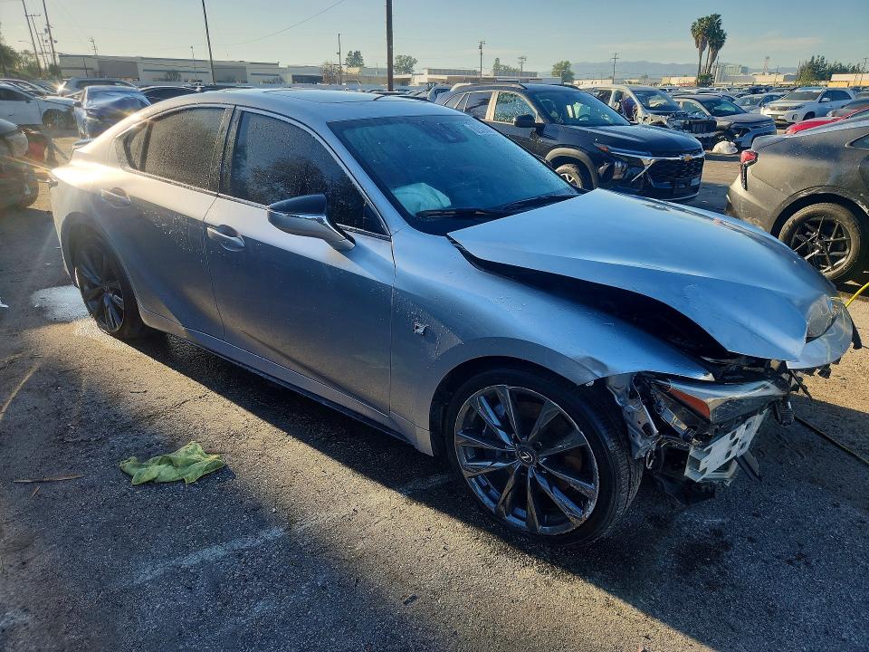 2023 Lexus Is VIN JTHGZ1B20P5067279 COPART salvage auction — FRONT END, Ca - Certificate Of Title, sold $16,100 on 2026-07-02 (photo 4)