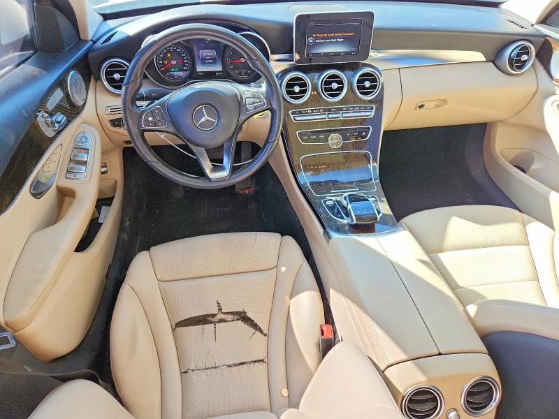 2015 Mercedes-benz C-klasse VIN 55SWF4KB1FU052762 COPART salvage auction — FRONT END, In - Cert Of Title-Salvage Title, sold $775 on 2026-07-27 (photo 8)