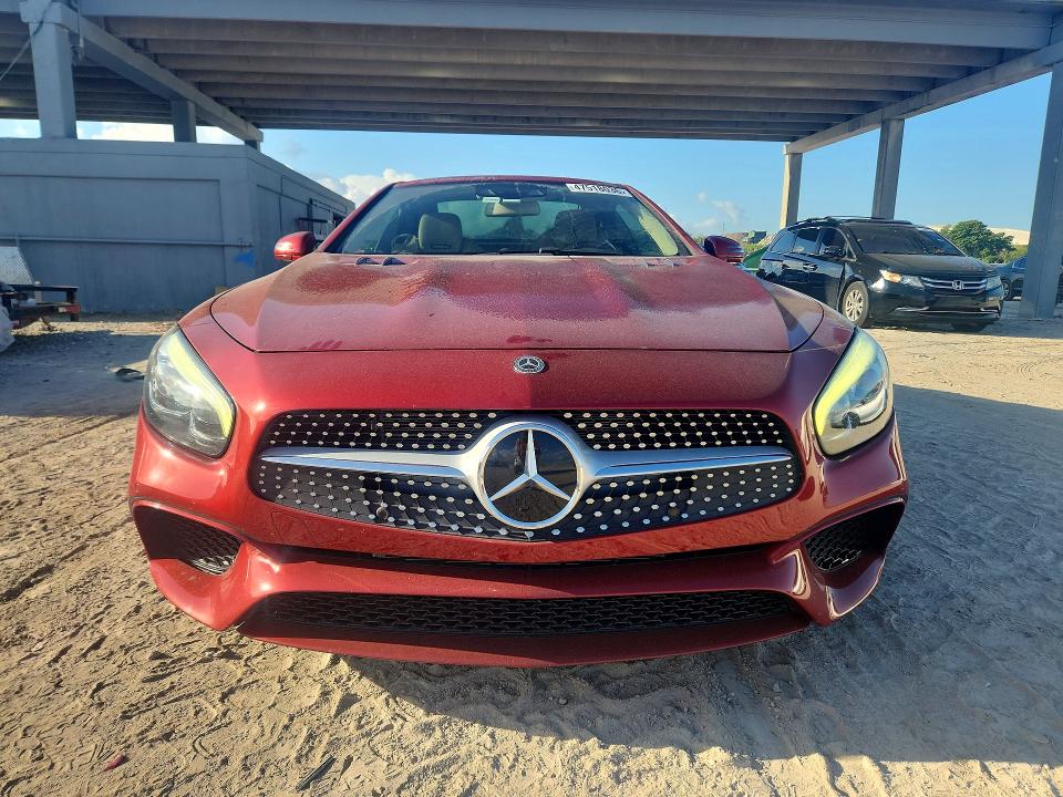 2018 Mercedes-benz Sl-class VIN WDDJK6GA9JF053526 COPART salvage auction — SIDE, FL - CERT OF TITLE SLVG REBUILDABLE, sold $11,700 on 2026-07-14 (photo 5)