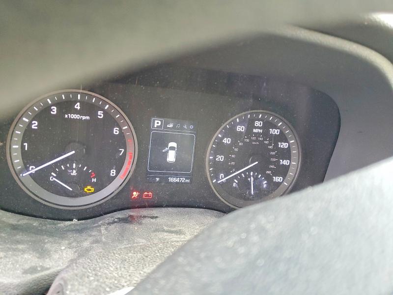 2017 Hyundai Tucson VIN KM8J23A45HU537254 COPART salvage auction — FRONT END, Tn - Salvage Certificate, sold $900 on 2026-07-20 (photo 9)