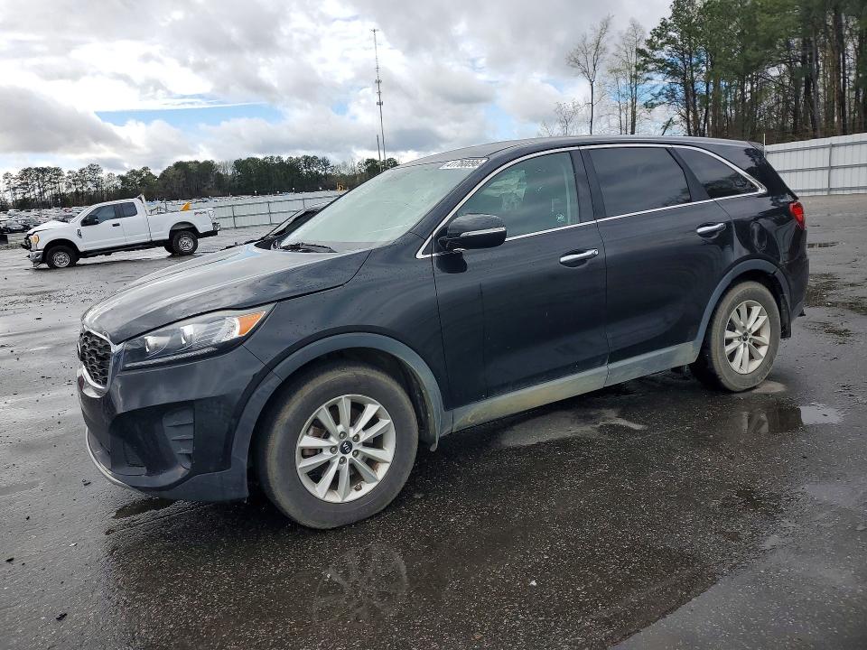 2019 Kia Sorento VIN 5XYPG4A35KG568493 COPART salvage auction — REAR END, NC - SALVAGE CERTIFICATE OF TITLE, sold $1,300 on 2026-07-30 (photo 1)