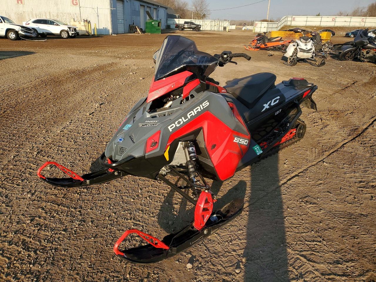 2024 Polaris 850 VIN SN1TDP8R2RC205759 COPART salvage auction — Front End, MI - SNOWMOBILE REGISTRATION, sold $5,400 on 2026-07-09 (photo 2)