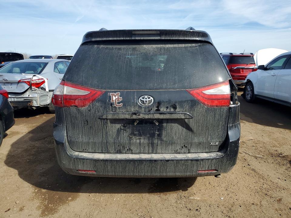 2016 Toyota Sienna VIN 5TDYK3DC6GS721319 COPART salvage auction — FRONT END, Il - Salvage Certificate, sold $3,500 on 2026-07-21 (photo 6)