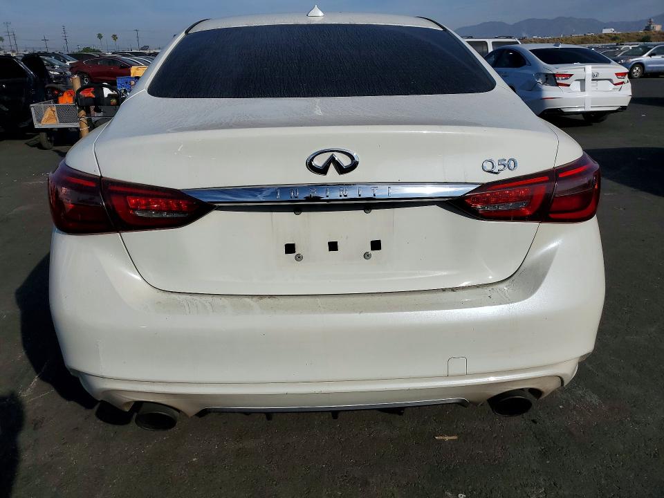 2018 Infiniti VIN JN1EV7AP8JM592059 COPART salvage auction — FRONT END, CA, sold $3,800 on 2026-07-13 (photo 6)