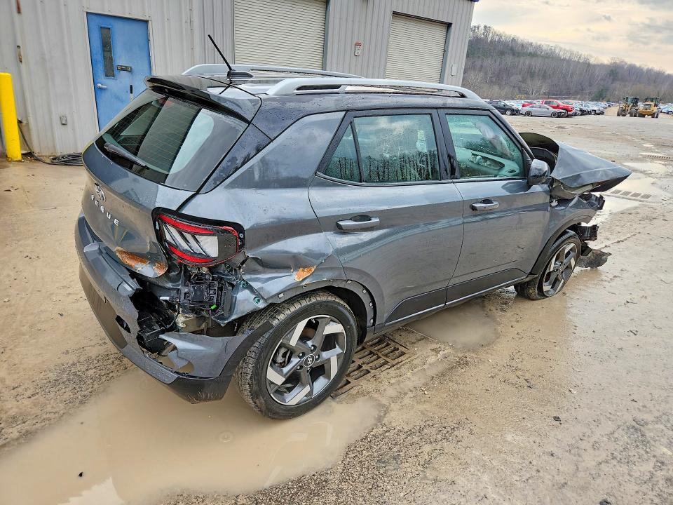 2025 Hyundai Venue VIN KMHRC8A31SU404356 COPART salvage auction — FRONT END, Fl - Certificate Of Destruction, sold $2,650 on 2026-07-09 (photo 3)